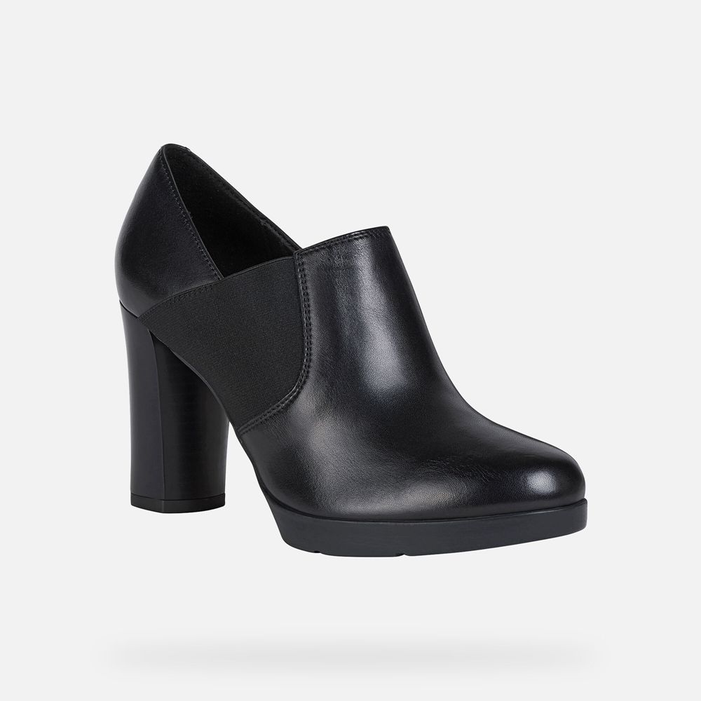 Geox Bayan Topuklar Siyah - Anylla Uzun - QAZ-407216